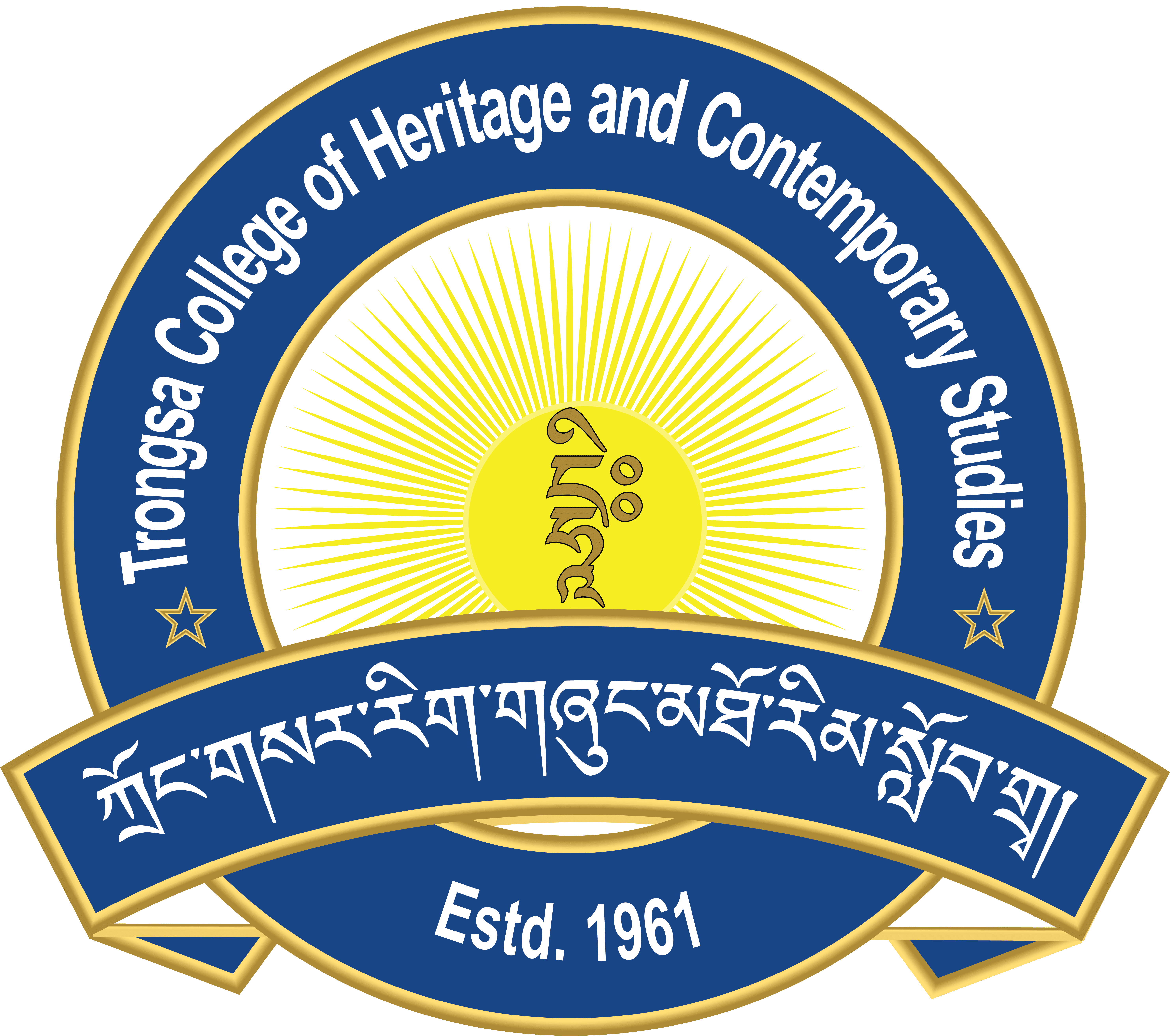 Trongsa College logo